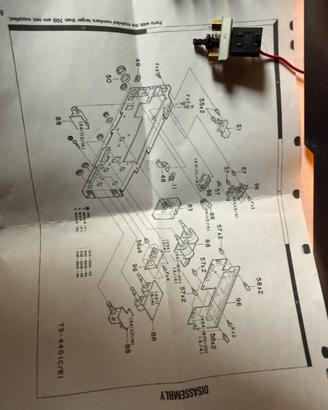 Kenwood ts440s interruttore