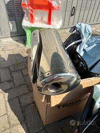 Scarichi originali Triumph Speed triple 07