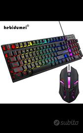 tastiera e mouse da gaming 