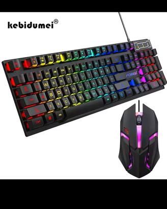 tastiera e mouse da gaming 