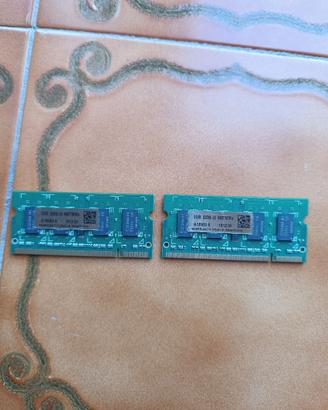Ram DDR2 667 mhz per notebook