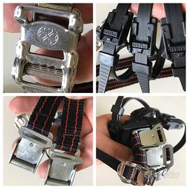 Cinghie fermapiedi bici