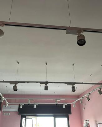 Struttura luci led con faretti