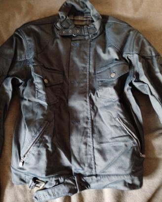 BELSTAFF GIUBBOTTO DENIM STILE MOTOCICLISTA 