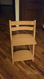 sedia Stokke Tripp Trapp in legno naturale