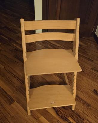 sedia Stokke Tripp Trapp in legno naturale
