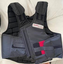 Gilet protettivo più Caschetto da equitazione