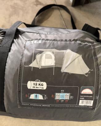 Tenda 4 persone doppia stanza