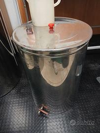 botti in acciaio da 500,400 e 150 lt