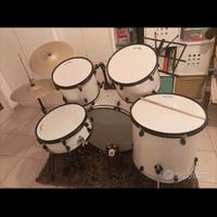 batteria Dare Stone acustica completa di sgabello