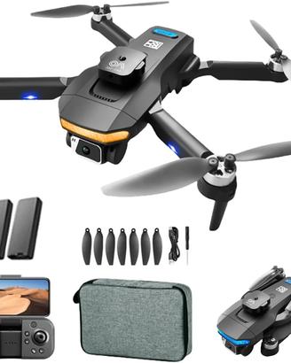 Drone SKY66 Pieghevole Evitamento Ostacoli  2 Batt