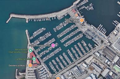 Posto barca 10 m Marinadorica Ancona