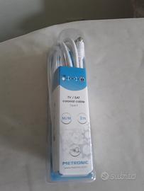 Cavo elettrico TV/SAT 2 metri