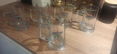 Set Boccali birra  Henieken