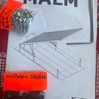 Letto singolo con cassettone