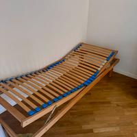 Rete singola Facondini reclinabile 80x190