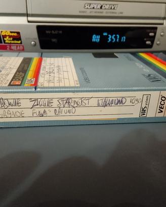 VHS david Bowie concerto ziggie Stardust Italia1