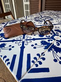 Occhiali da sole ray ban RB0880S striato havana