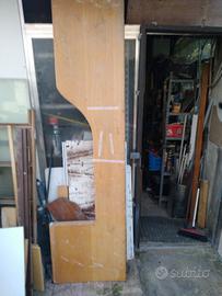 Piano in rovere massello