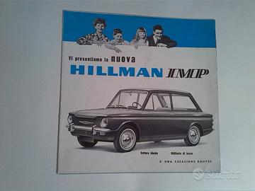 Brochure autovettura Hillman Imp