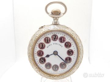 Antico tasca Roskopf primi 900 CARTOUCHE CASSA LAV