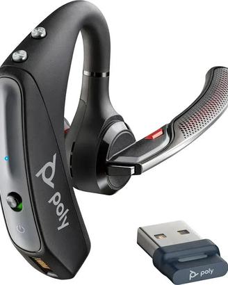 HP Poly Voyager 5200 + base + dongle BT700 USB A