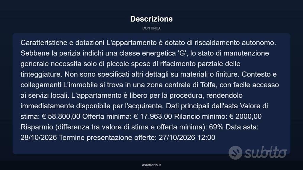 Appartamento – Tolfa, Roma Capitale - Vista 5
