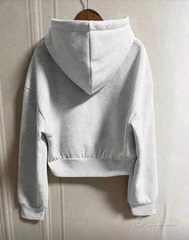 Felpa con Cappuccio da Donna – Zip Frontale