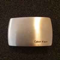 Fibbia Calvin Klein per cintura di 3cm.
