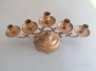 candelabro, portacandele in ferro