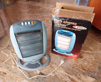 Stufa alogena portatile "Deluxe" Vinco 1200 W