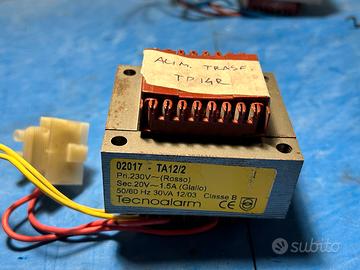 Trasformatore 230vac - 20Vac Tecnoalarm TA12/2