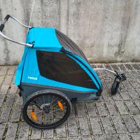 rimorchio bici Thule coaster xt