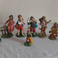 Statuine Personaggi presepe anni 70-80 