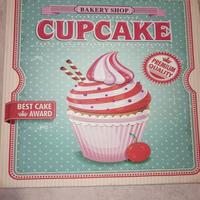 Quadro canvas vintage food