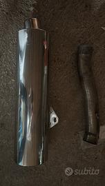 Terminale di scarico Kawasaki ZR7 originale