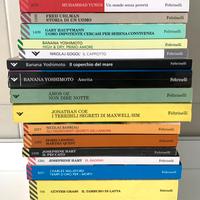 21 libri di autori stranieri edizioni Feltrinelli