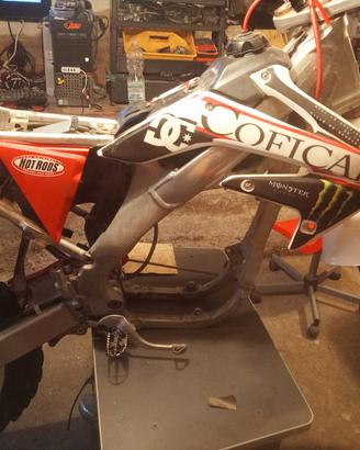 SOLO telaio telaietto Honda CRF 250 300x targatao