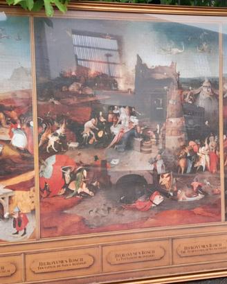 Quadro puzzle Hieronymus Bosch