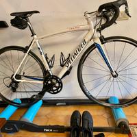 Kit bici corsa Specialized con rulli Tacx Galaxia