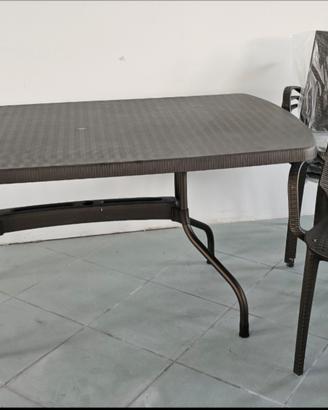 Tavolo e sedie "SCAB"