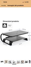 Supporto Schermo PC, Monitor computer scrivania
