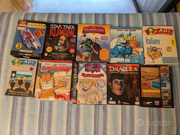 lotto giochi pc vintage big box windows