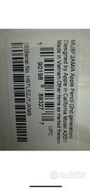 Apple Pencil 2 Generazione