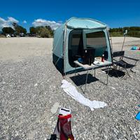 Tenda/gazebo arpenaz (dechatlon) 6 posti