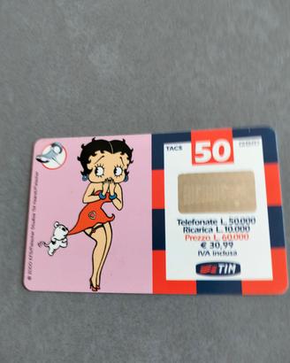 carta telefonica da collezione 