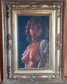 Dipinto ad olio di Batti Angelo