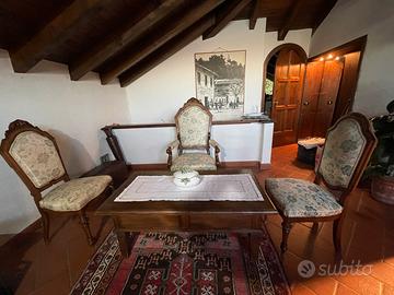 Poltrona e poltroncine antiche '800