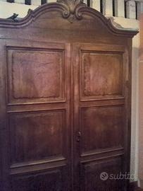 ANTICO ARMADIO  piemontese di fine 800.