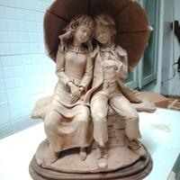 scultura in terracotta 